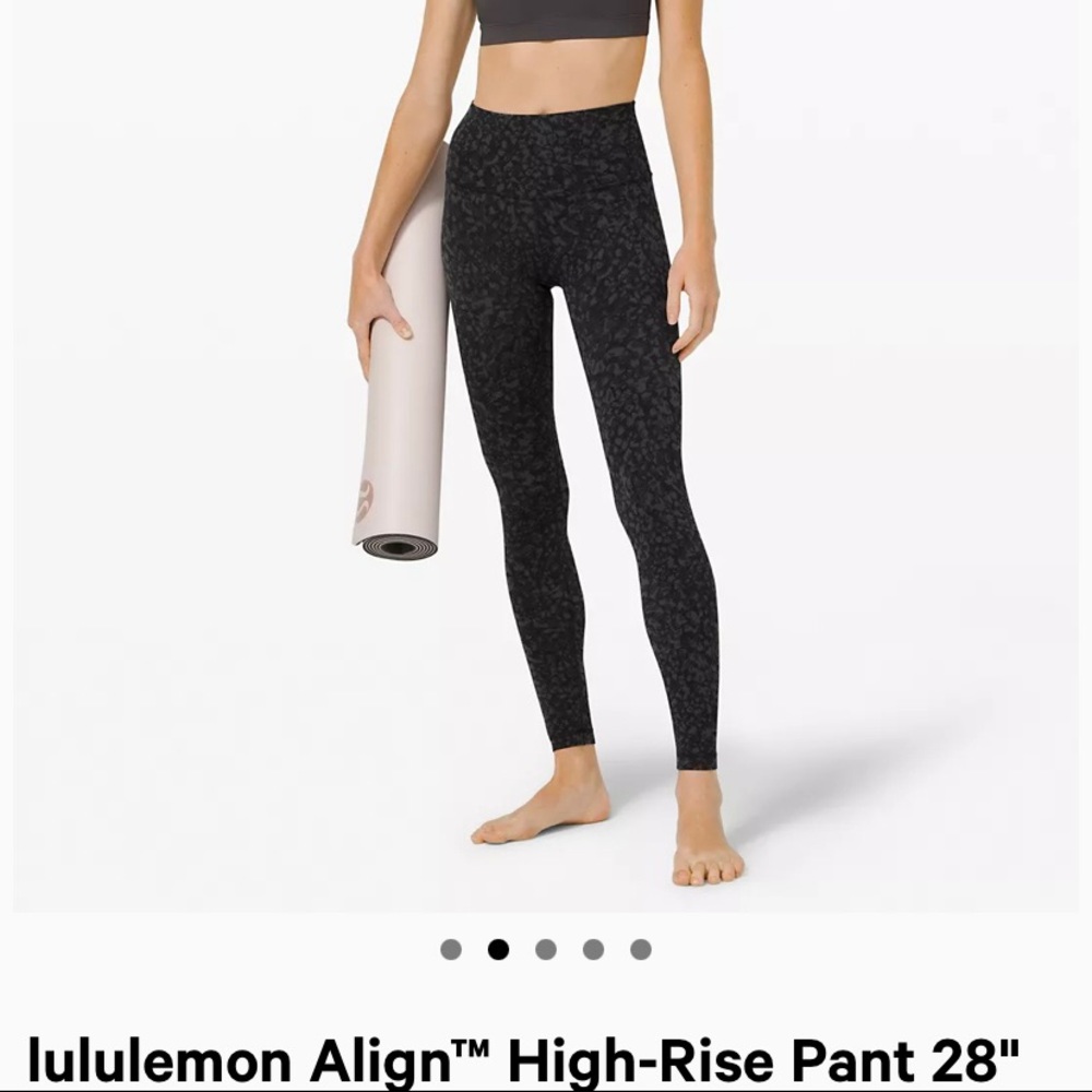 Lululemon Align High Rise Pant 28” size 6